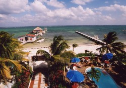 The Blue Tang Inn, formerly known as Rocks Inn,  is the perfect tropical vacation hideaway for scuba divers in San Pedro, Ambergris Caye, Belize.