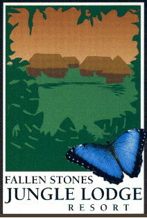 Fallen Stones Butterfly Ranch and Jungle Lodge in the Toledo District 
of Southern Belize