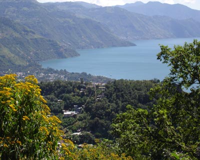 pool, hotel Atitlan, Guatemala