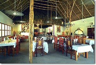 the restaurant at mata chica beach resort, san pedro, ambergris caye, belize