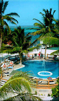 Experience 
the very best of Belize on this fabulous tour which combines dive trips to 
the highlights of the world famous Belize Barrier Reef with fascinating 
inland adventures to exotic jungle locations.  Also ideal for non-divers. 
includes the Turneffe Islands, Lighthouse Reef, Jaques Cousteau's world famous Blue Hole and relaxing on a Palm-fringed Tropical island.
